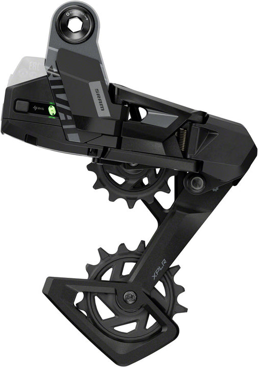 Desviador trasero SRAM Rival XPLR AXS - Para Rival XPLR 1x 13 velocidades 46 dientes máx. UDH sin patilla. Batería no incluida. Negro/plata E1
