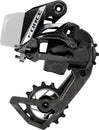 Desviador trasero SRAM Force AXS de 12 velocidades y 36 dientes máx. Batería no incluida. Jaula de carbono negra E1.