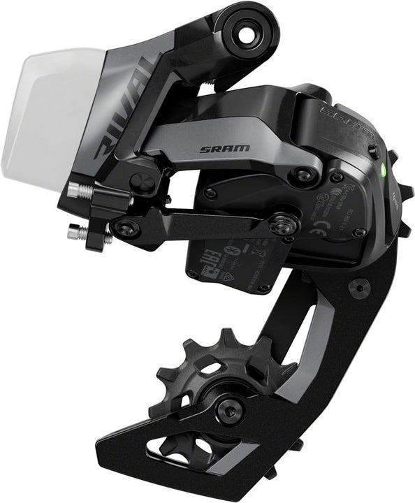 Desviador trasero SRAM Rival AXS de 12 velocidades, 36 dientes máx., batería no incluida, jaula de aluminio, negro E1
