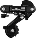 Desviador trasero SunRace M2T - 6/7 velocidades, jaula larga, directo, negro