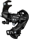 Shimano Tourney RD-TY300-SGS Rear Derailleur - 67 Speed Long Cage BLK Dropout Claw Hanger