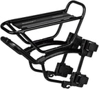 Topeak TetraRack R1 Front Rack Gravel/Road - Fork Blade Strap Mount QuickTrack Compatible - Black