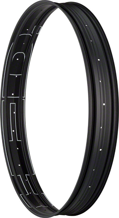 HED B.A.D Big Aluminum Deal Rim - 26" Fat Disc Black 32H Clincher