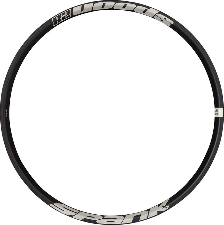 Cuchara Spank 28-20, borde de 20", color negro