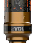 FOX Float Factory Rear Shock - Metric 210 x 50 mm EVOL LV 2-Position Adj 0.4 Spacer BLK/Kashima Coat