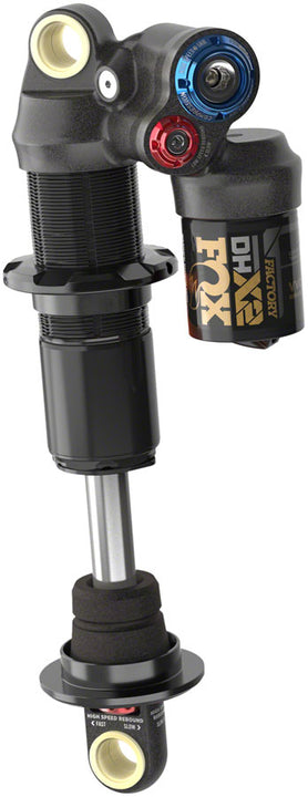 FOX DHX2 Factory Rear Shock - Standard 10.5 x 3.5" H/LSC H/LSR Hard Chromoly Damper Shaft