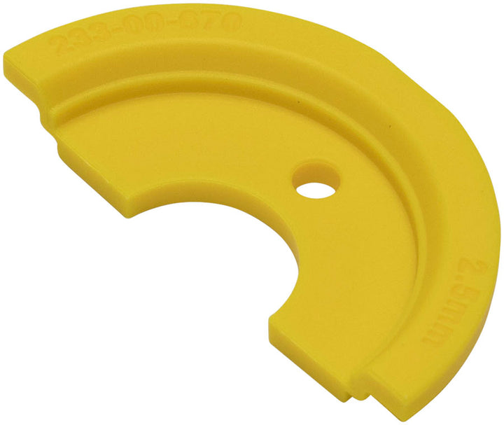 Espaciador de viaje FOX - 2026 FLOAT X2 2,5 mm Amarillo