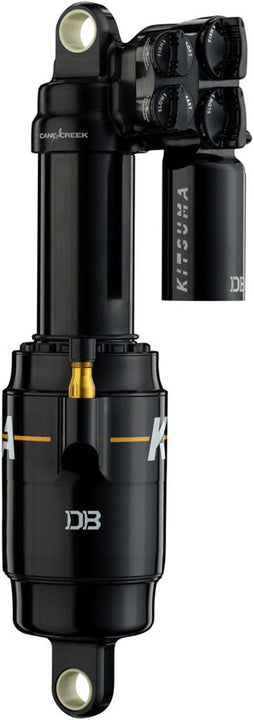 Amortiguador trasero Cane Creek Kitsuma Air - 210 x 52,5 mm, montaje estándar, negro, 2.ª generación
