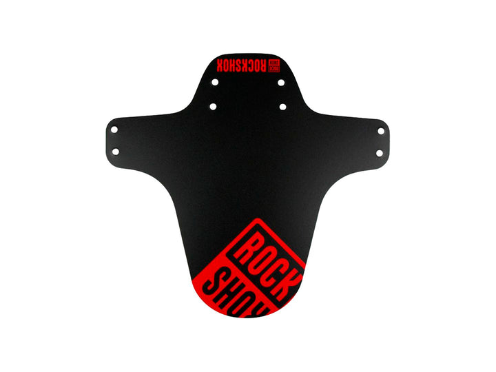 Guardabarros de horquilla RockShox MTB negro con estampado Oxy Red