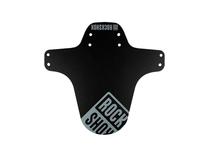 Guardabarros de horquilla RockShox MTB negro con estampado en gris polar
