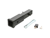 Extensión de enganche RockyMounts de 8" y 2" con bloqueo, color negro