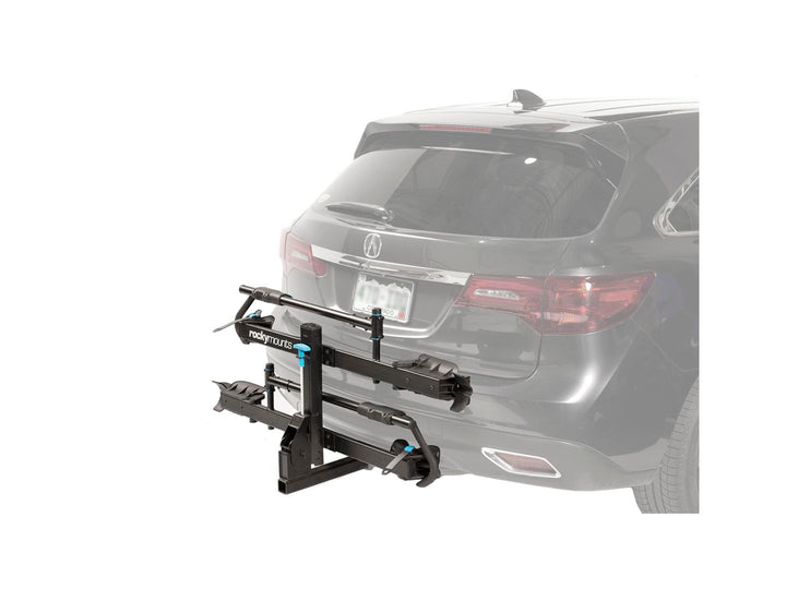 Enganche para dos bicicletas RockyMounts MonoRail de 1,25", color negro