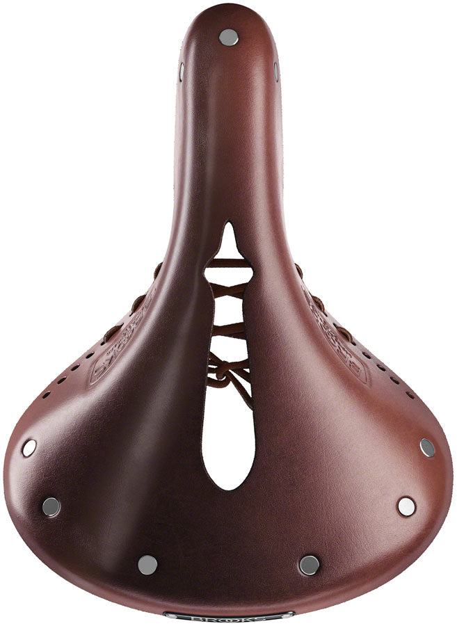 Sillín Brooks B17 Carved - Acero marrón antiguo