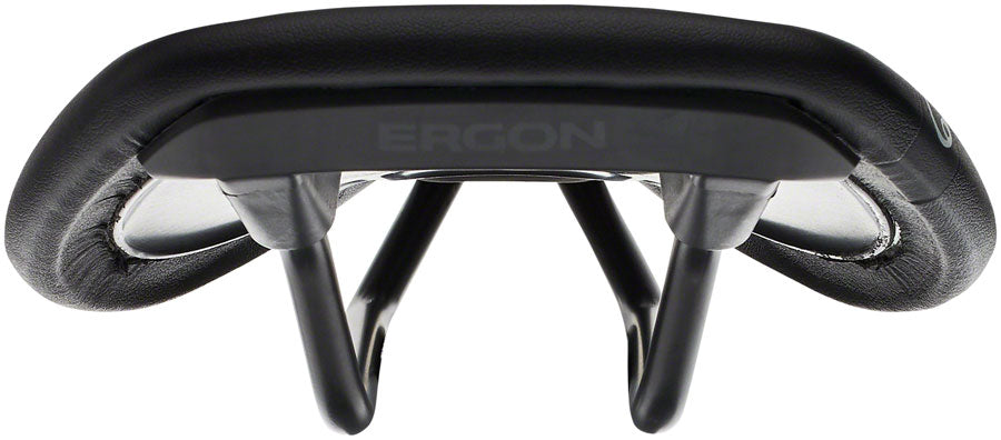 Sillín Ergon SR Sport Gel - Negro cromoly para mujer, talla pequeña/mediana