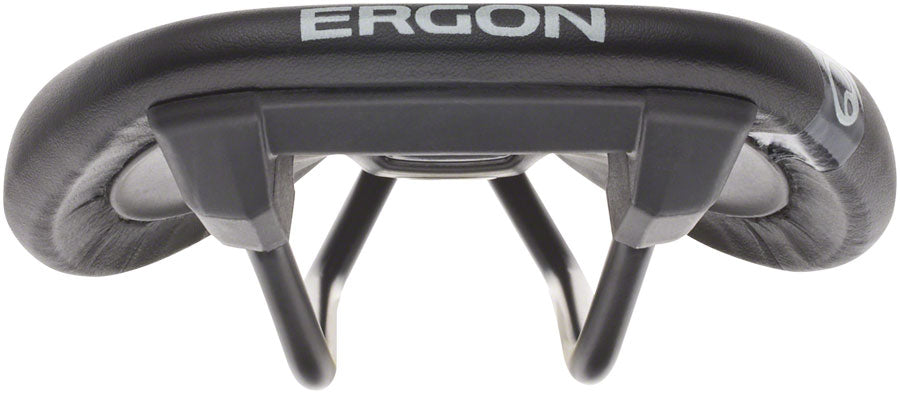 Sillín deportivo Ergon SM - Negro cromoly para hombre, talla mediana/grande