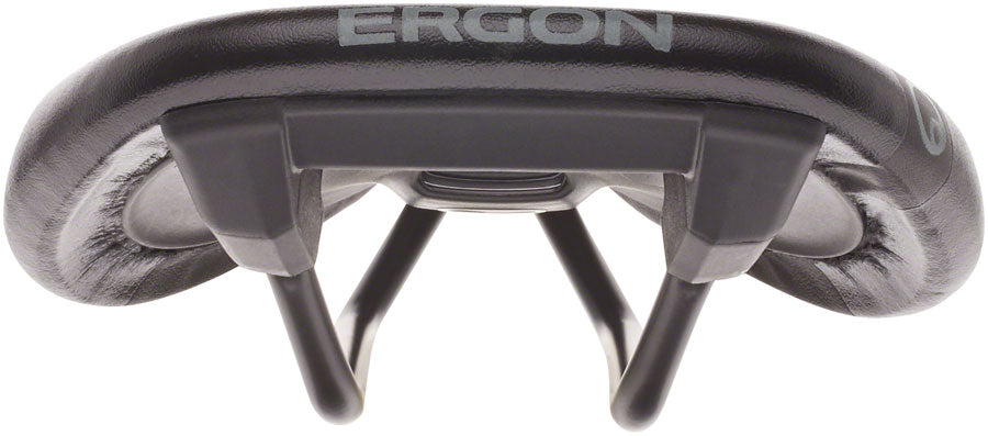 Sillín Ergon SM Comp - Steel Stealth para hombre, talla mediana/grande