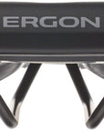 Sillín Ergon ST Gel - Negro cromoly para hombre, talla M/L