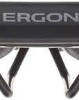Sillín Ergon ST Gel - Negro cromoly para mujer, talla M/L