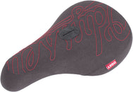Asiento BMX Odyssey Big Stitch - Pivotal Negro/Rojo Fat