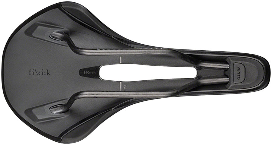 Sillín Fizik Vento Antares R1 - Carbono 140 mm Negro