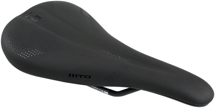 Sillín WTB Silverado 265 Fusion Form - Acero inoxidable negro mediano