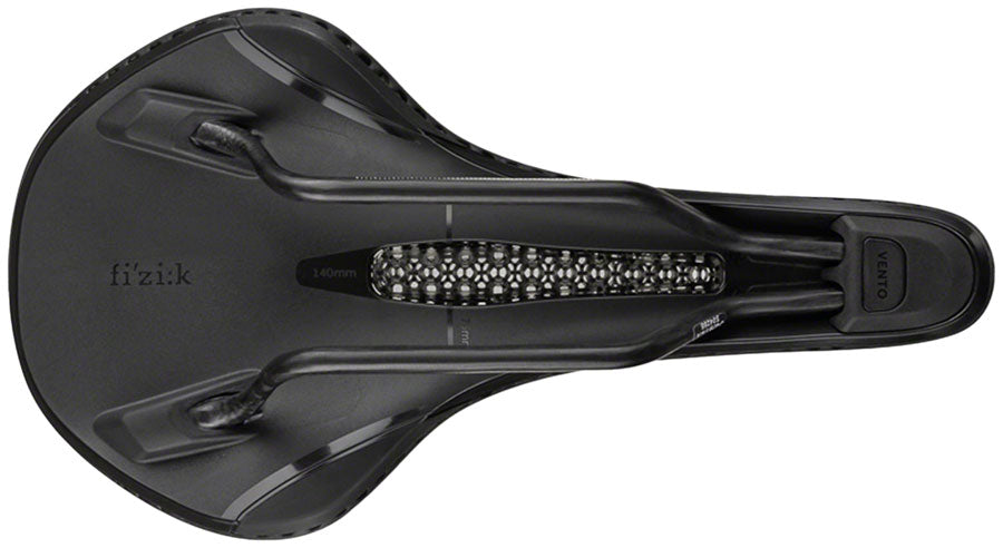 Sillín adaptable Fizik Vento Antares R1 - Carbono 140 mm Negro