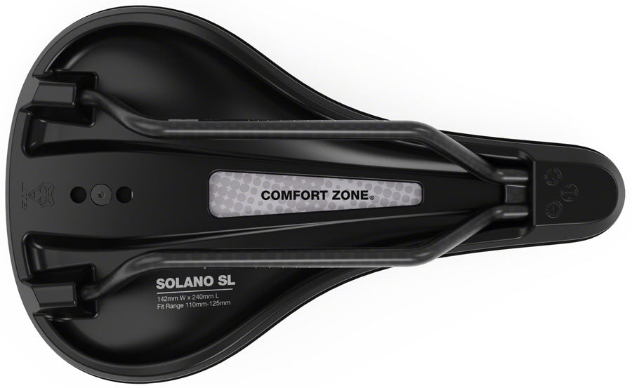 Sillín WTB Solano SL - Carbon Black Medium Fusion Form