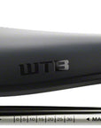 Sillín WTB Solano SL - Titanio Negro Forma de fusión ancha