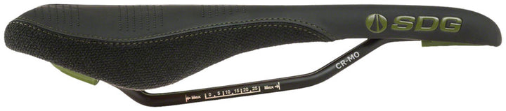 Sillín SDG Radar - Cromo-negro/Verde oliva