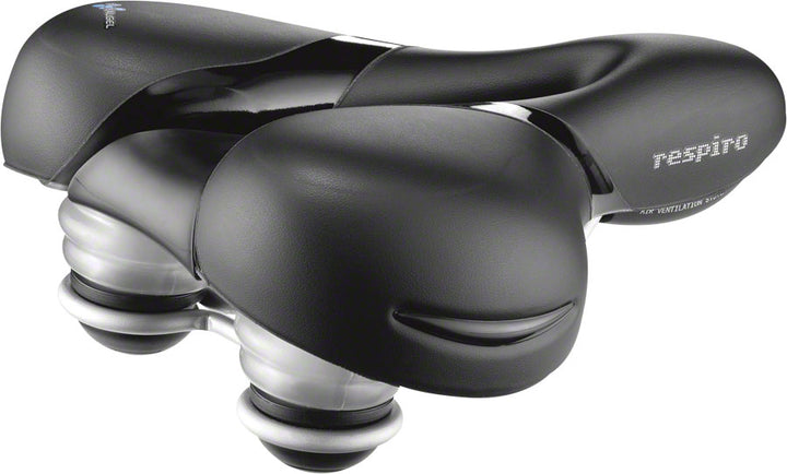 Sillín Selle Royal Respiro - Acero Negro Relaxed