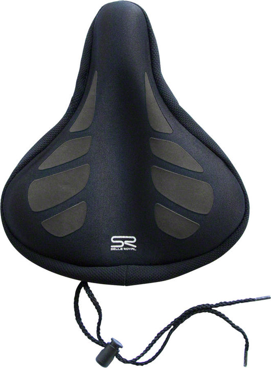 Funda de gel para asiento Selle Royal - Negra, tamaño grande
