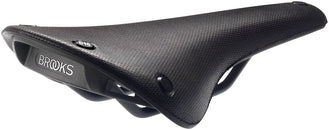 Sillín Brooks C15 All Weather para hombre, color acero y negro