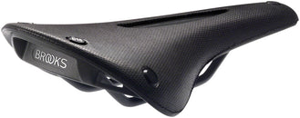 Sillín Brooks C15 Carved para todo tipo de clima - Acero negro para hombre