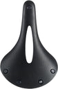 Sillín Brooks C19 Carved para todo tipo de clima - Acero negro para hombre
