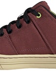 Five Ten Freerider Canvas Flat Shoes - Womens Quiet Crimson/Core BLK/Pulse Lime 10