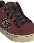 Five Ten Freerider Canvas Flat Shoes - Womens Quiet Crimson/Core BLK/Pulse Lime 10