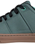 Five Ten Freerider Canvas Flat Shoes - Womens Hazy Emerald/Core BLK/Acid Mint 10.5