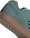 Five Ten Freerider Canvas Flat Shoes - Womens Hazy Emerald/Core BLK/Acid Mint 10.5