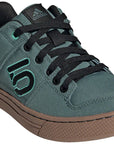 Five Ten Freerider Canvas Flat Shoes - Womens Hazy Emerald/Core BLK/Acid Mint 10.5
