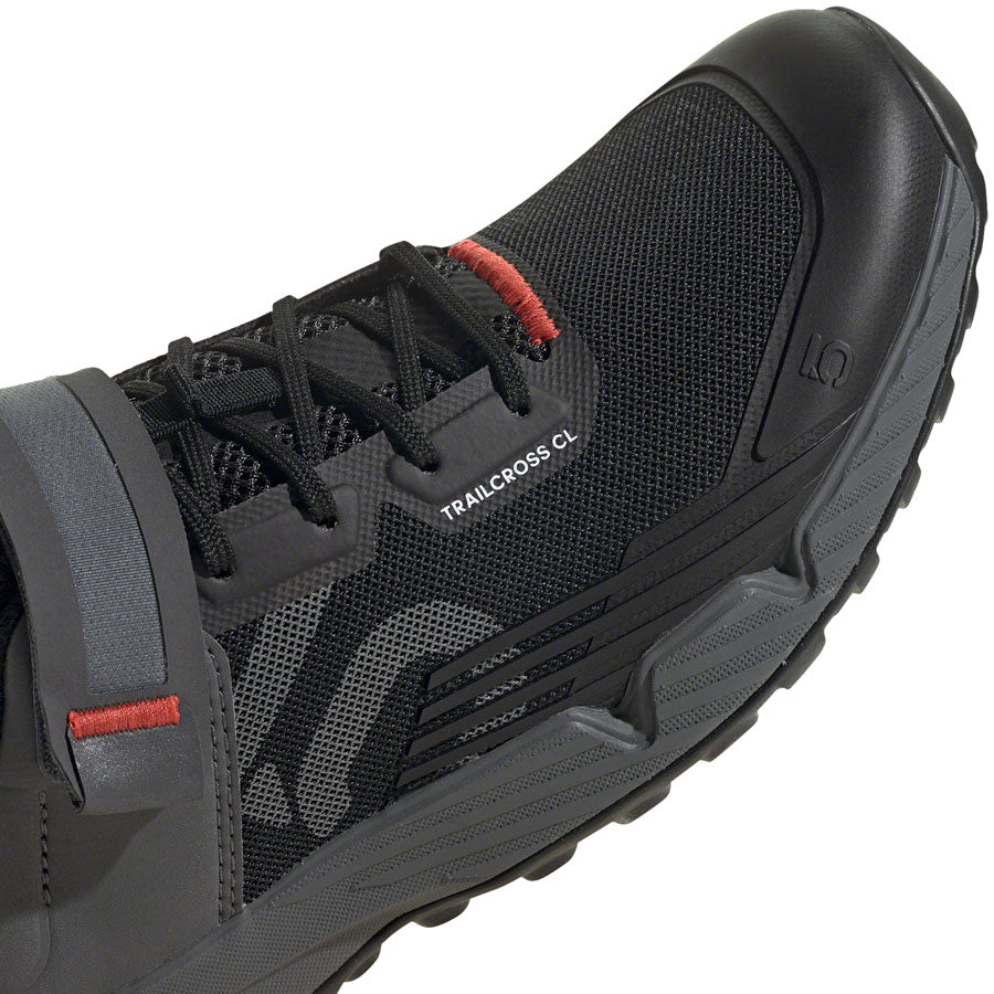 Zapatillas de trailcross de montaña Five Ten para mujer, color negro/gris tres/rojo, talla 7.5