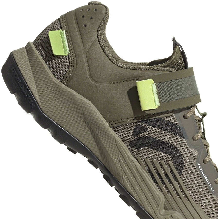 Zapatillas de trailcross de montaña Five Ten para hombre, color verde órbita/carbono/lima pulso, talla 11.5