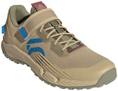 Zapatillas de trailcross de montaña Five Ten para hombre, beige, azul intenso y verde órbita, talla 6.5