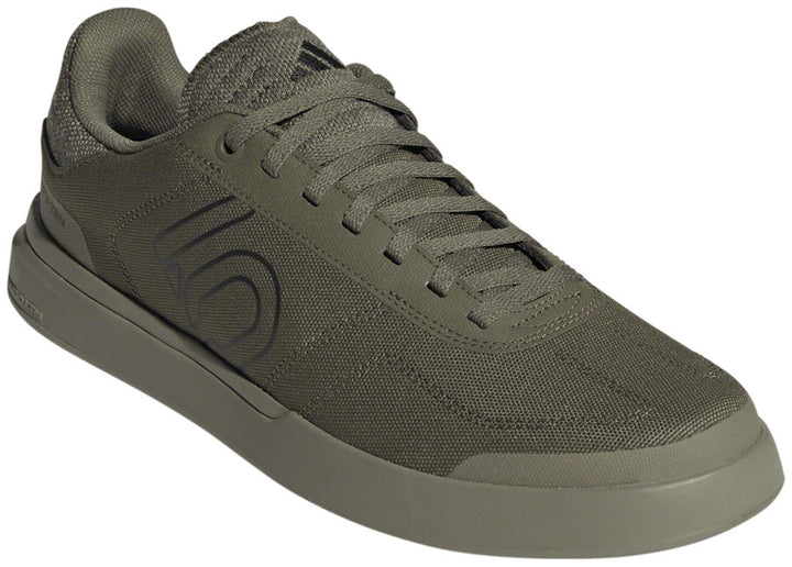 Five Ten Sleuth Deluxe Canvas Flat Shoes - Mens Focus Olive/Core BLK/Orbit Green 10.5