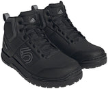 Zapatos planos Five Ten Impact Pro Mid para hombre, color negro/gris tres/gris seis 12