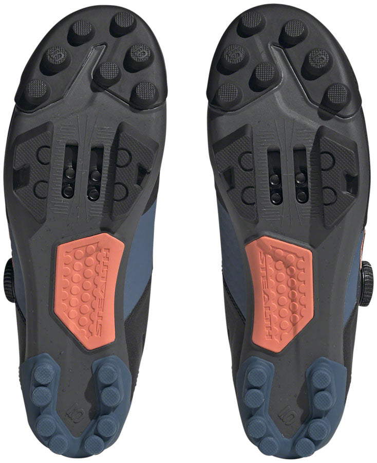Zapatillas de ciclismo de montaña Five Ten Kestrel BOA para mujer, color Legend Ink/Core BLK/Coral Fusion 10