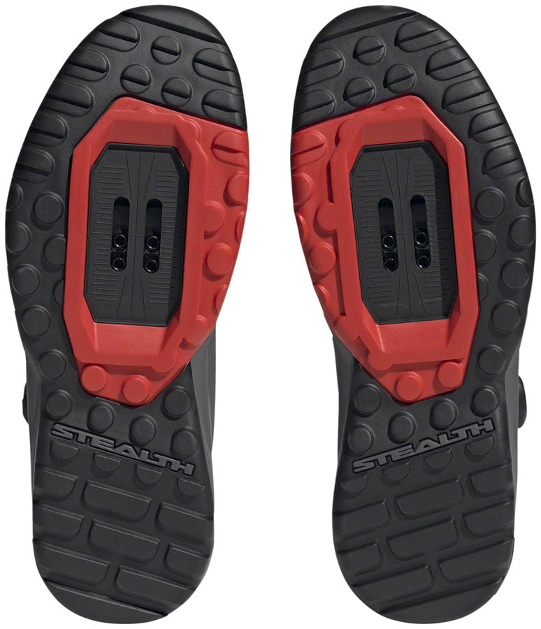 Zapatillas de ciclismo Five Ten Trailcross Pro Mountain sin clip - Mujer Gris Five/Core BLK/Rojo 8.5