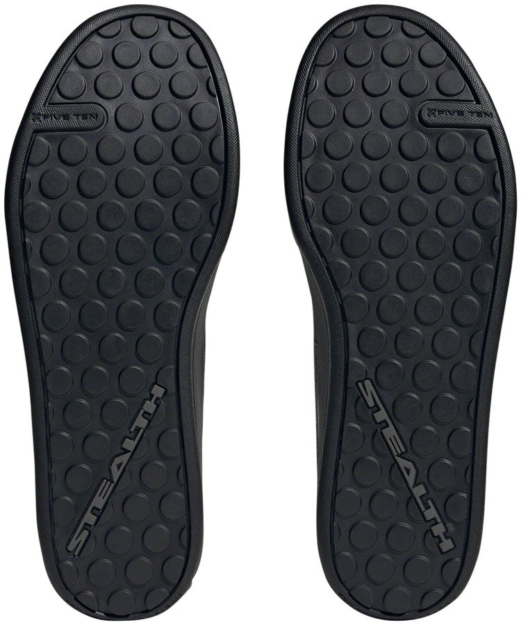 Zapatillas planas Five Ten Freerider Pro Mid VCS para hombre, color negro/rojo solar/gris, talla 31