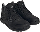 Zapatillas planas Five Ten Impact Pro Mid para hombre, color negro/gris tres/gris seis, talla 10.5