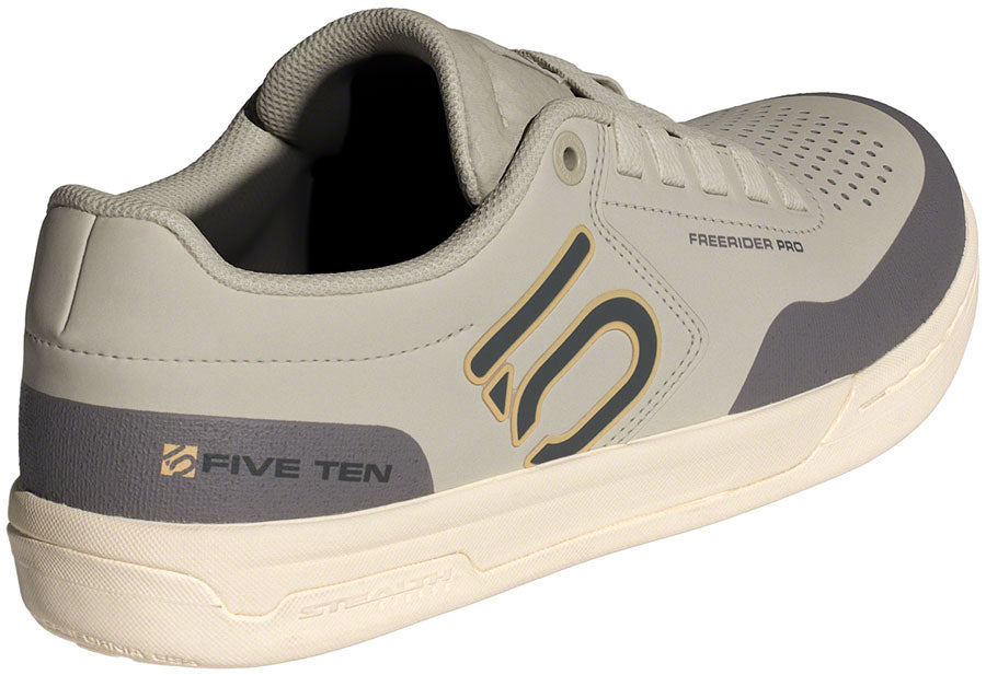 Zapatillas planas Five Ten Freerider Pro para hombre, gris masilla/carbón/carbón, talla 13