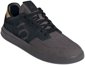 Zapatos planos Five Ten Sleuth para hombre, color negro/carbón/avena, talla 11
